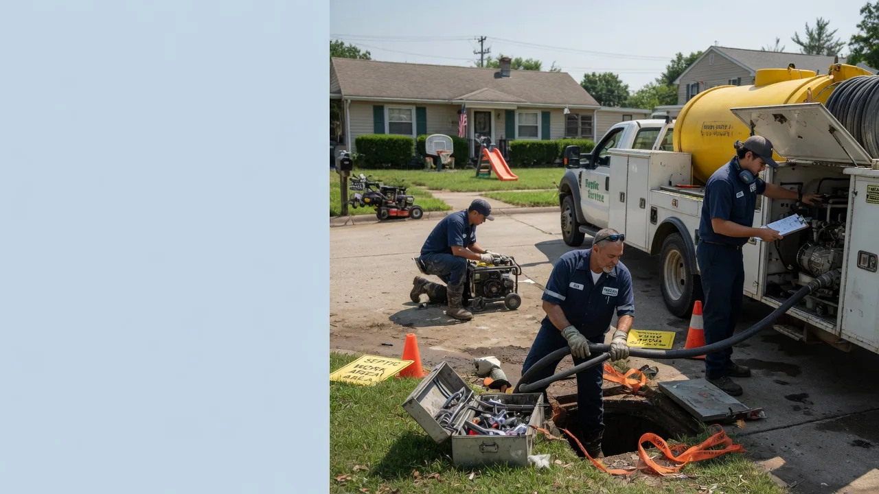 Septic Tank Pumping in Orange, CA near me